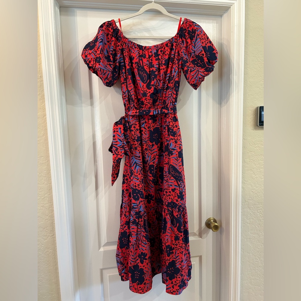 Lilly Pulitzer Tamie dress Ruby red heron of my own